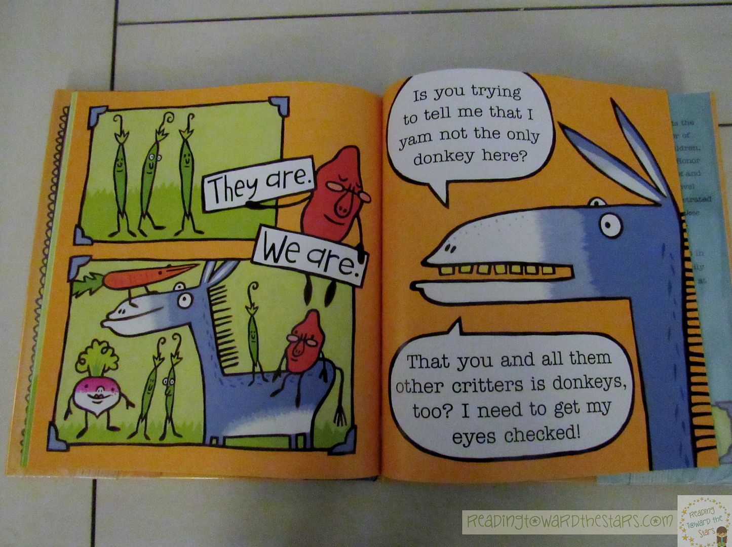 Book Talk Thursday I Yam a Donkey! This Literacy Life